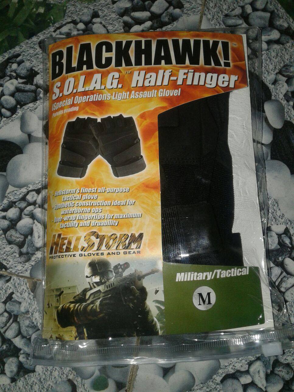 Găng Tay Chiến Thuật Black Hawk / Battle Wolf Cụt Ngón (3 màu/3 Size)