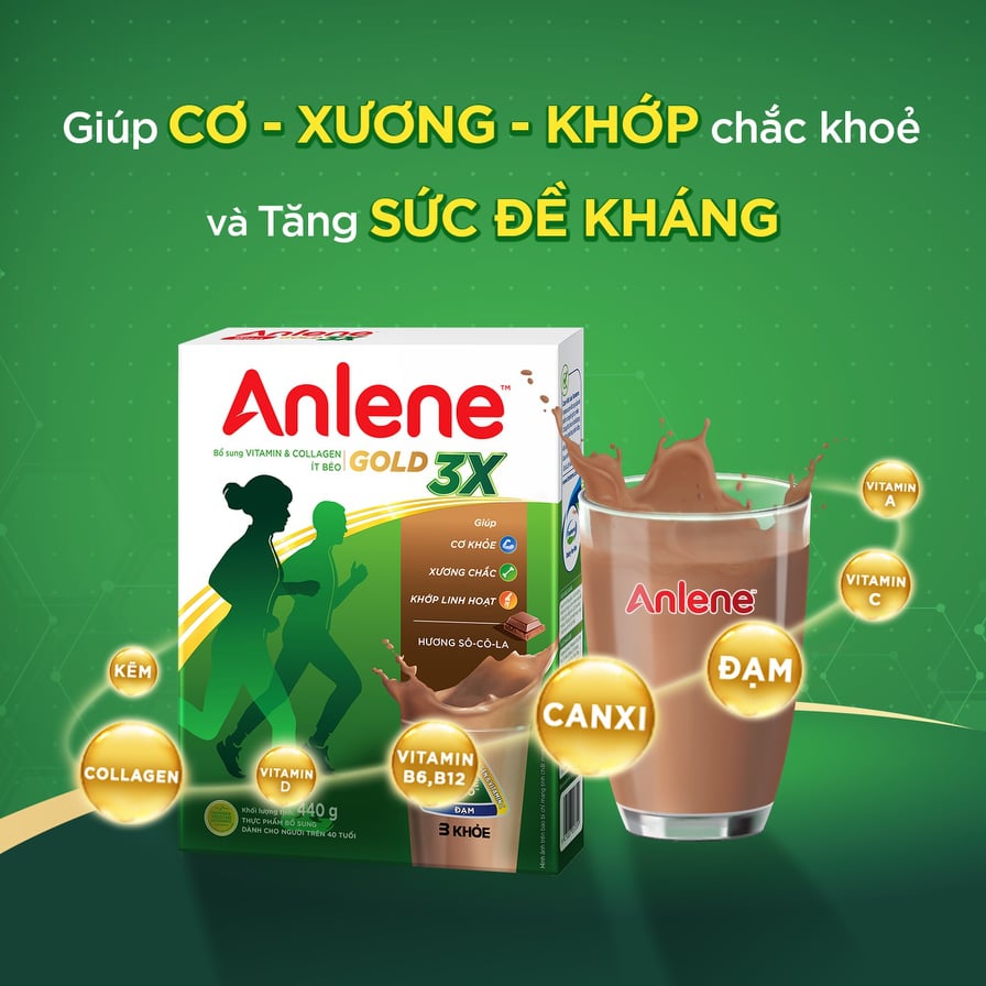 Sữa bột Anlene Gold Movepro (440g)