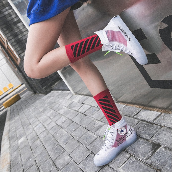 Bộ 5 đôi tất cao cổ Unisex