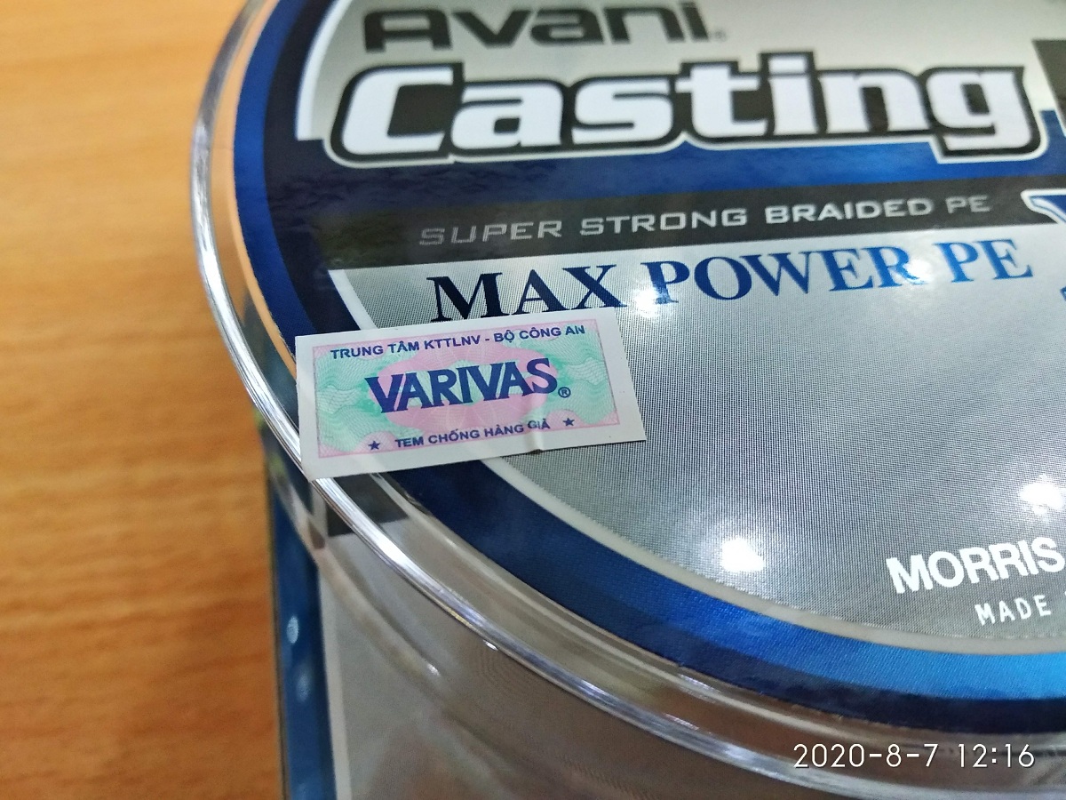 Dây Câu Cá Varivas Avani Casting PE Max Power X8 - 200m
