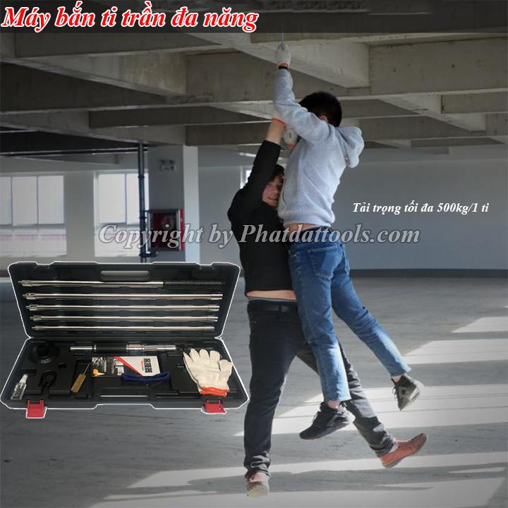 Máy bắn ti trần làm thạch cao,điện nước,điều hòa,báo cháy