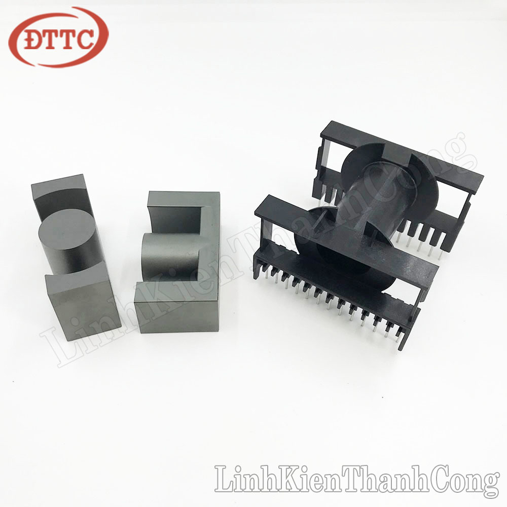 Biến Áp Xung EC60 Nằm (13+13) Loại Tốt