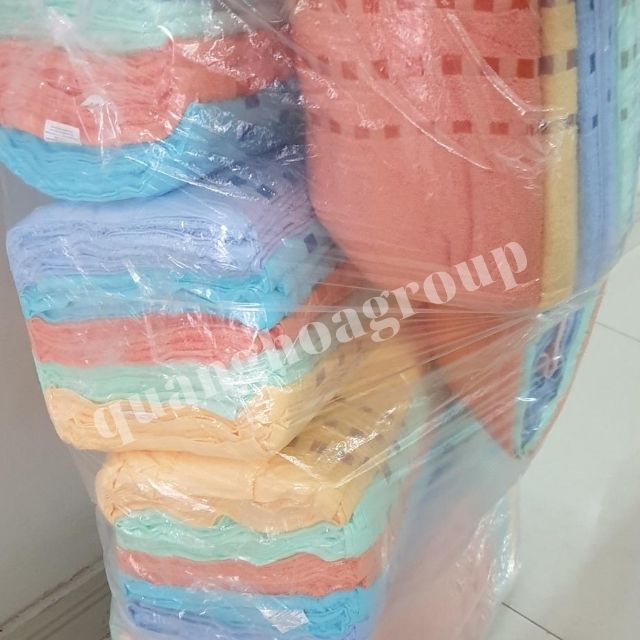 [HCM][34x80xm 3 sọc caro] Khăn Bông-Khăn Phong Phú