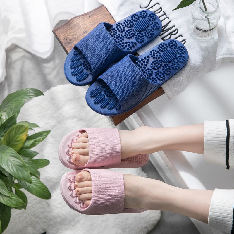 Dép đi trong nhà nam nữ massage chân siêu êm siêu bền - dl191