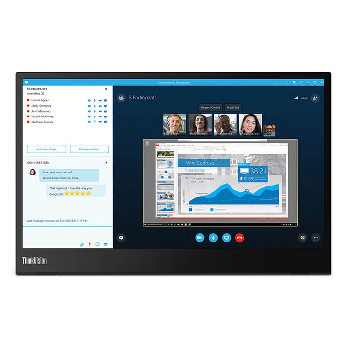 Lenovo ThinkVision M14 - 14in FHD IPS