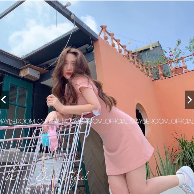 Đầm polo kiểu cổ sơ mi cực hot