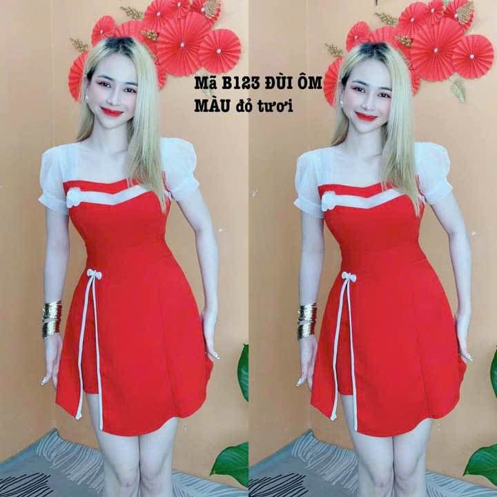SÉT ĐẦM KÈM QUẦN XINH XẮN
