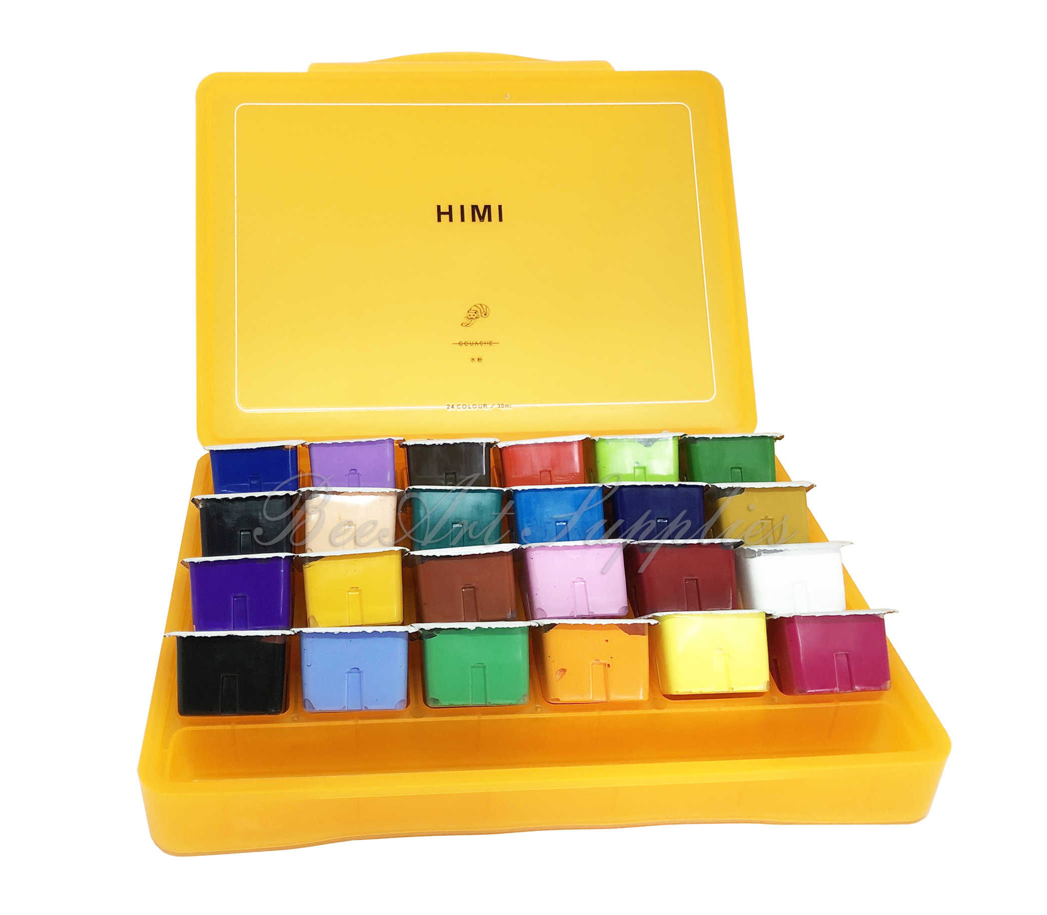Gouache HiMi dạng thạch (18/24 màu)