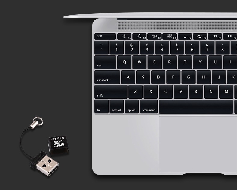 Đầu đọc thẻ nhớ siêu mini USB 2.0 card reader