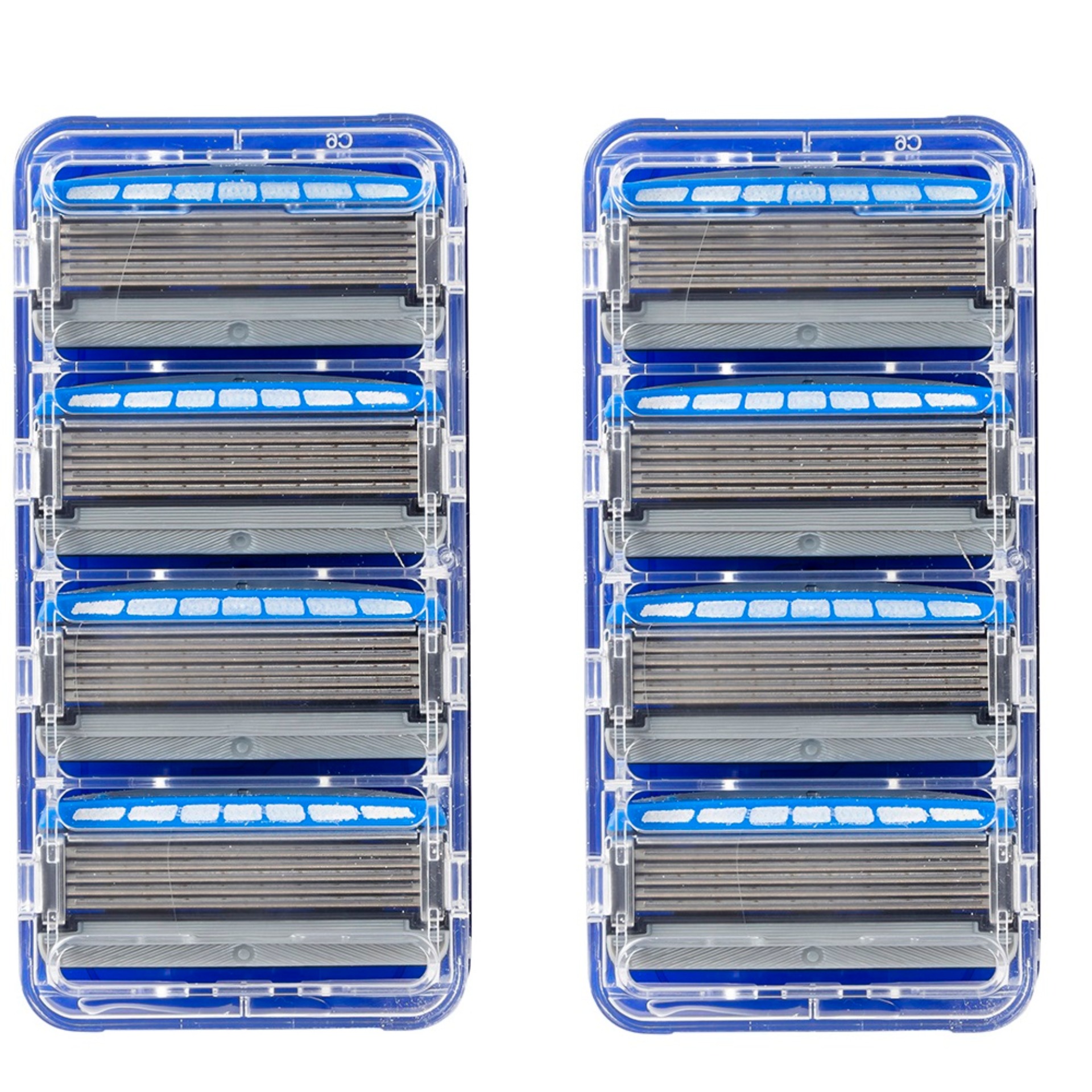 Vỉ 8 lưỡi dao cạo râu Schick Hydro 5 Custom - Japan ( Xanh dương)