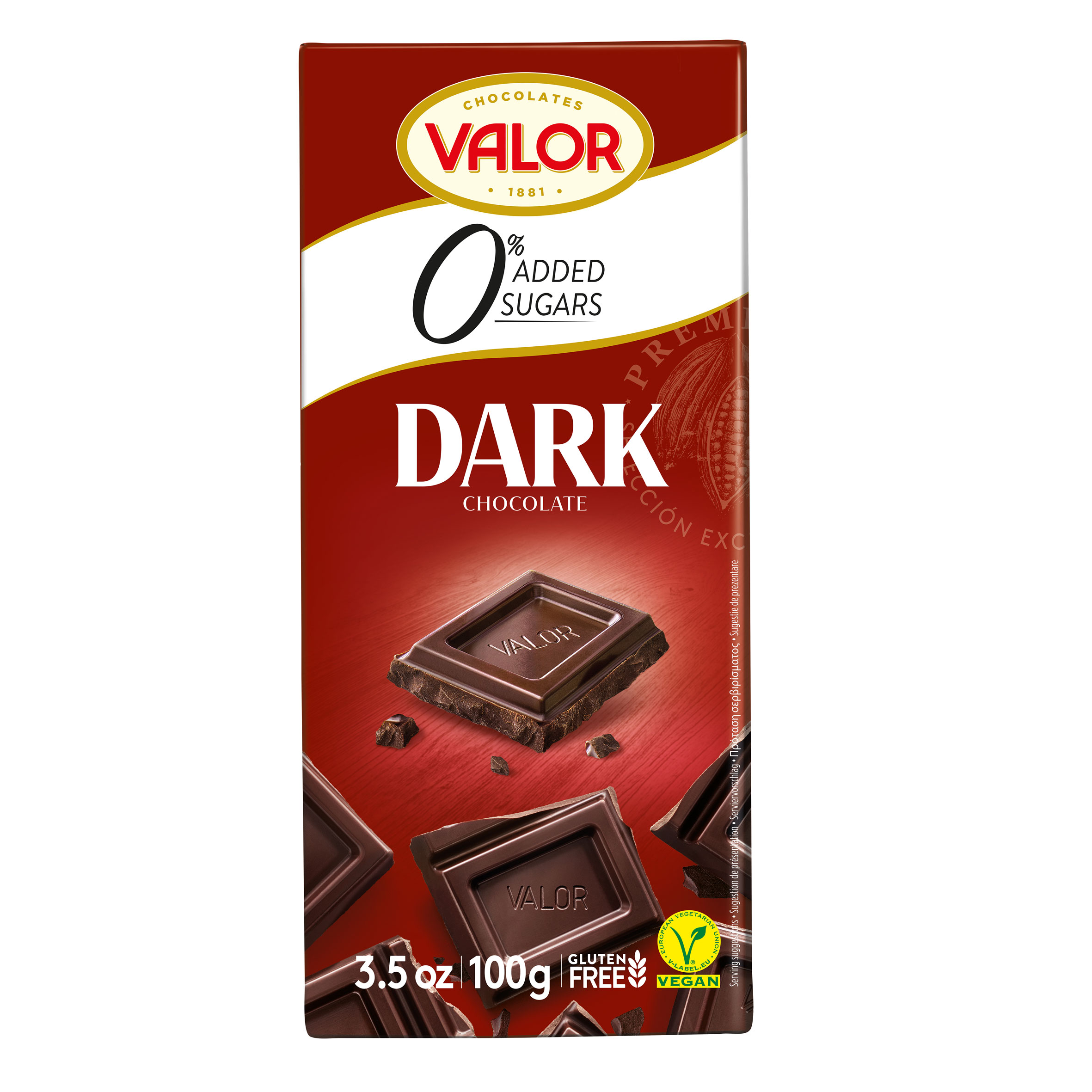 SÔCÔLA ĂN KIÊNG VALOR ĐẮNG KHÔNG ĐƯỜNG 5887