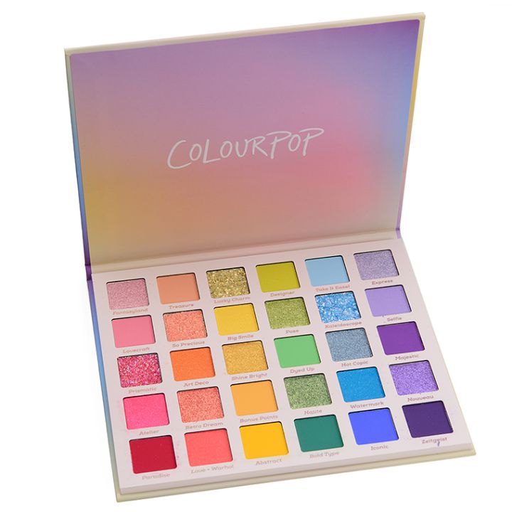 [HCM]Bảng màu mắt Colourpop Fade Into Hue 30 ô