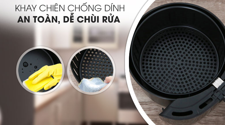 Nồi chiên không dầu Bluestone AFB-5863 3.3 Lít