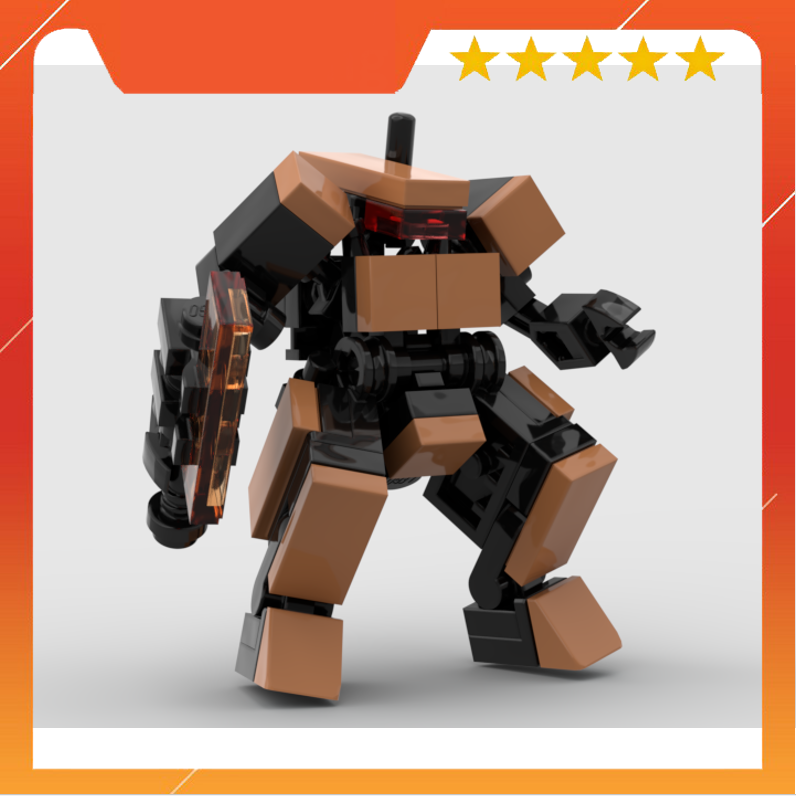 Đồ chơi lắp ráp Lego Moc robot Grass