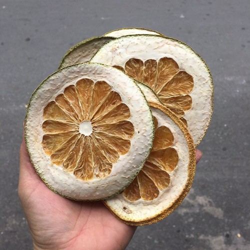Bưởi sấy lạnh - Trà Detox giảm cân - Khối lượng 100gram