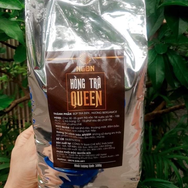 Hồng trà / trà đen ngon queen gói 500g