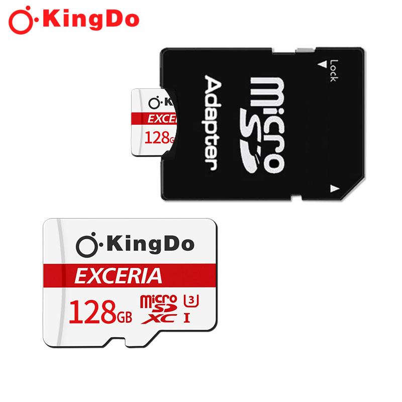 128GB  Memory Micro SD Card HC Class 10 128G + Reader  Đồng hồ LED quà tặng