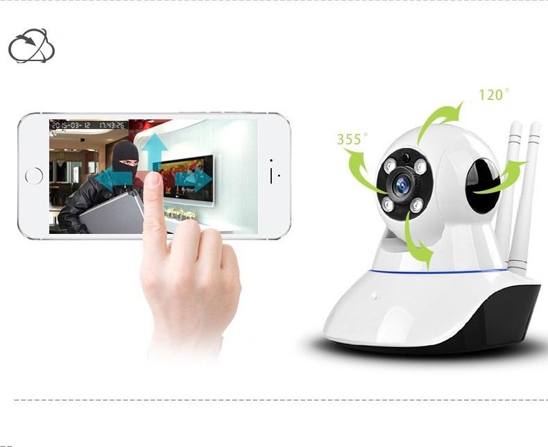 CAMERA WIFI YOOSEE 3 ANGTEN 1080P DÙNG THỬ 7 NGÀY MIỄN PHÍ