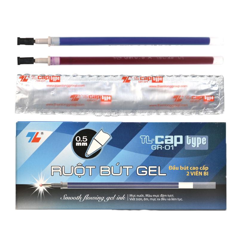 Combo 5 Ruột bút Gel Thiên Long GR-01