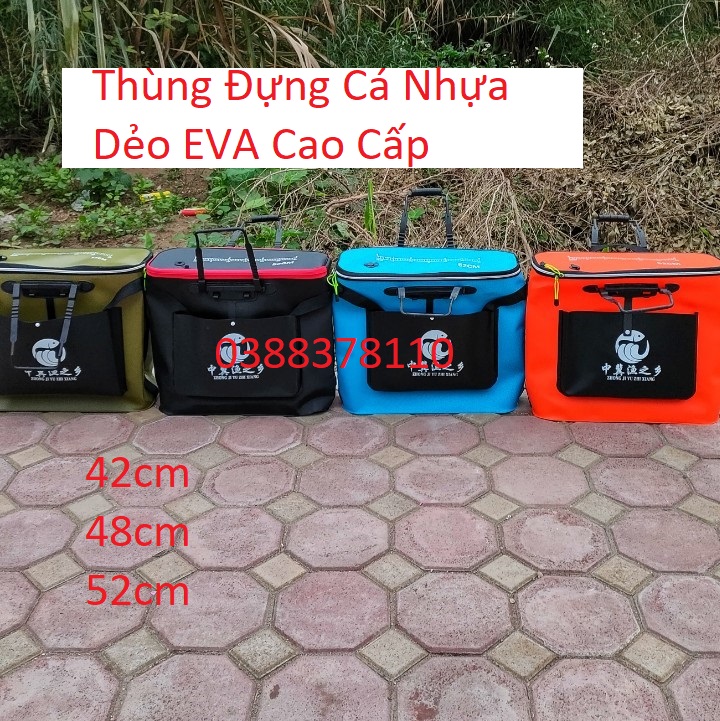 Thùng Đựng Cá Nhựa Dẻo EVA Cao Cấp