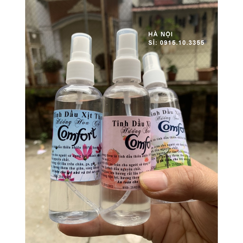 (Bao sỉ) Tinh Dầu Xịt Thơm Quần Áo Comfort 100ml
