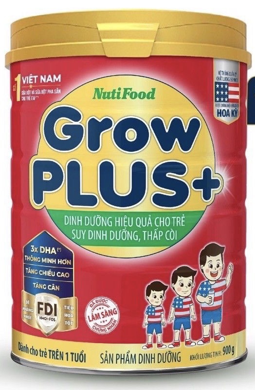 Nuti Grow Plus+ Đỏ trên 1 900g, đate mới nhất