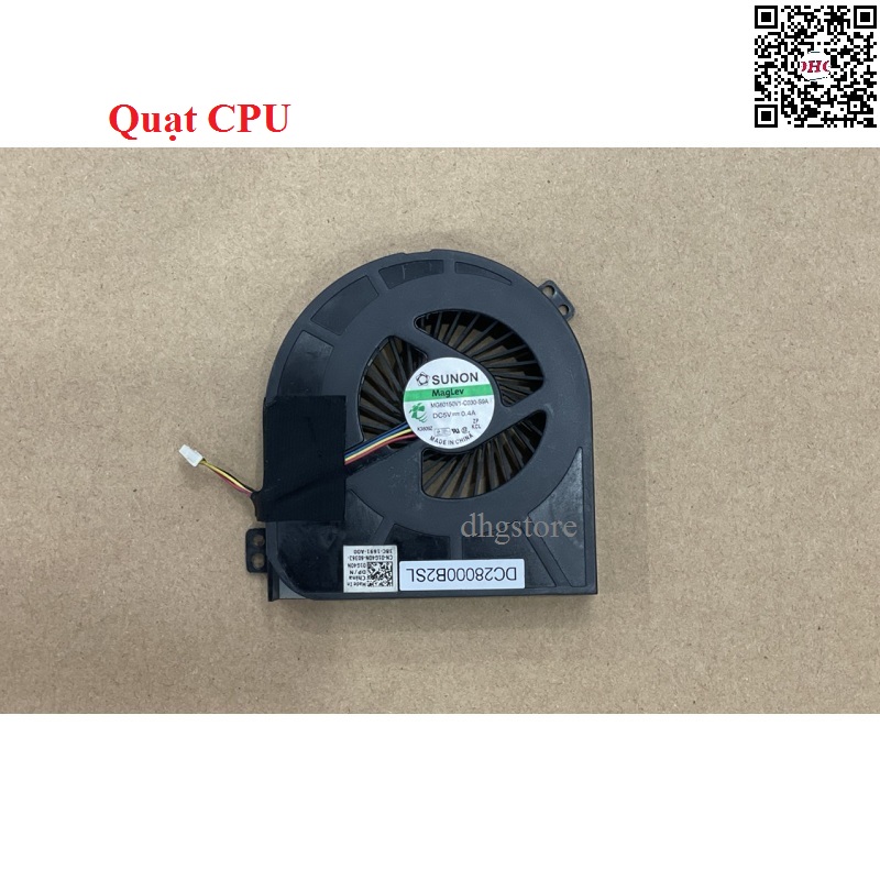 Fan radiator fan CPU-GPU laptop Dell Precision M4700