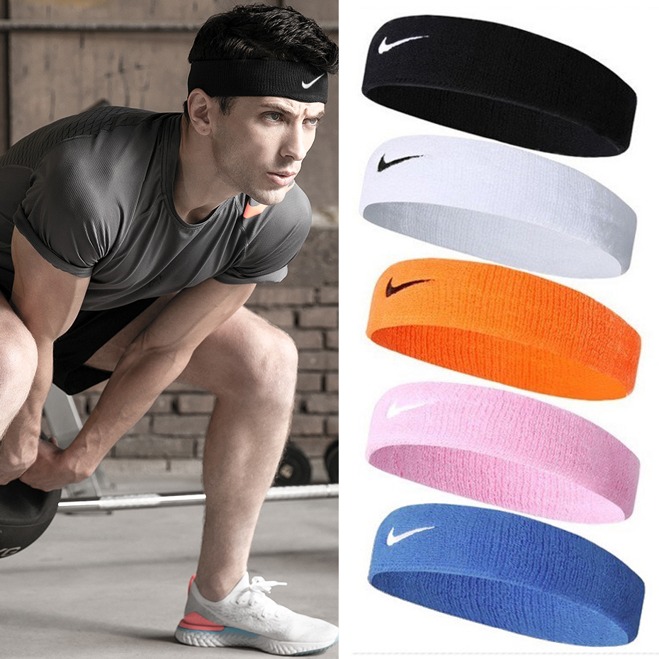 Băng Đô Thể Thao Headband Thấm Chặn Mồ Hôi Băng Trán Nam Nữ Tập Gym Bóng Chuyền Bóng Rổ Tennis Cầu lông Chạy Bộ Bóng Đá