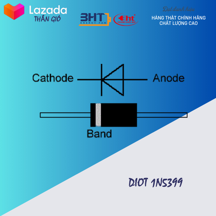 [25 CON] Diode 1N5399 DIP 2A 1000V (IN5399 5399)