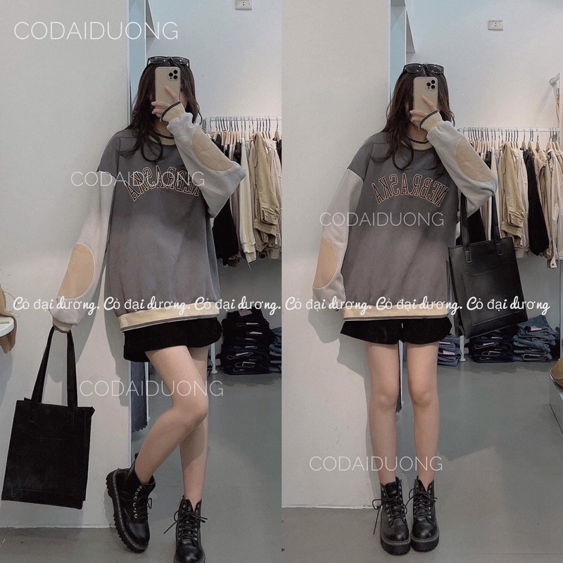 ÁO CHỮ VÁ TAY CỰC PHONG CÁCH
