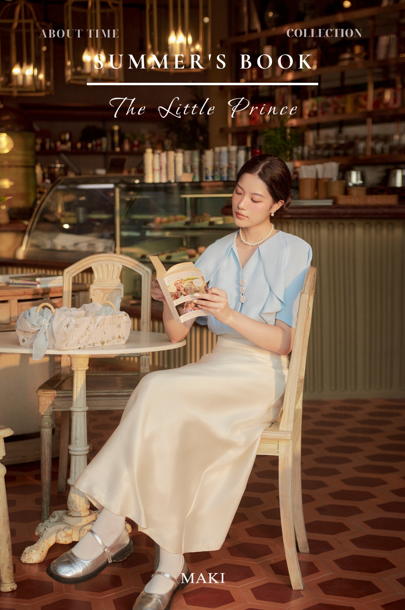 MAKI - Mia Skirt - Chân váy trắng