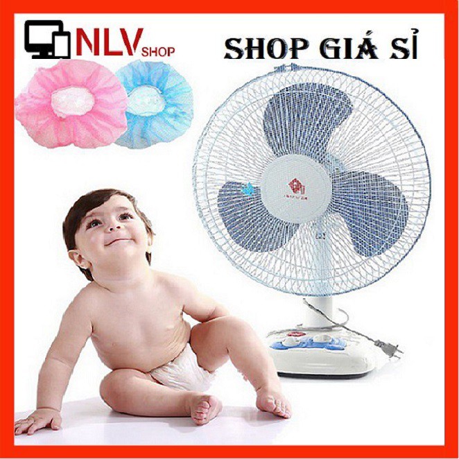 Lưới che quạt/ lưới vải bọc quạt che quạt an toàn cho bé loại nhỏ