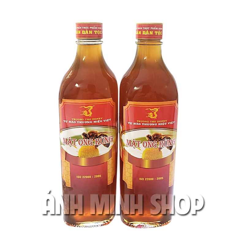[ Chai 500ml ] Mật Ong Rừng Nguyên Chất Trường Thọ