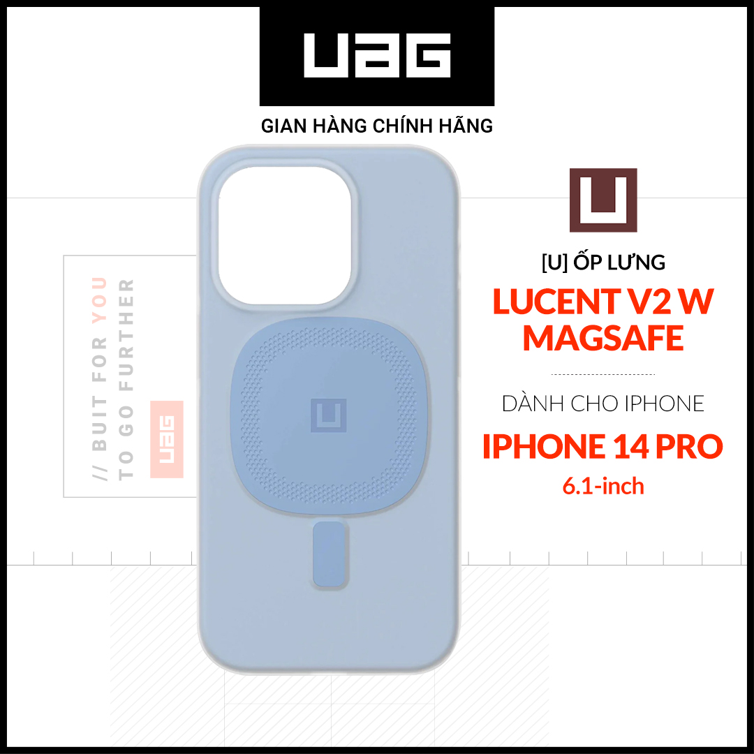 [U] Ốp Lưng UAG LUCENT V2 W Magsafe Cho iPhone 14 Pro [6.1 INCH]