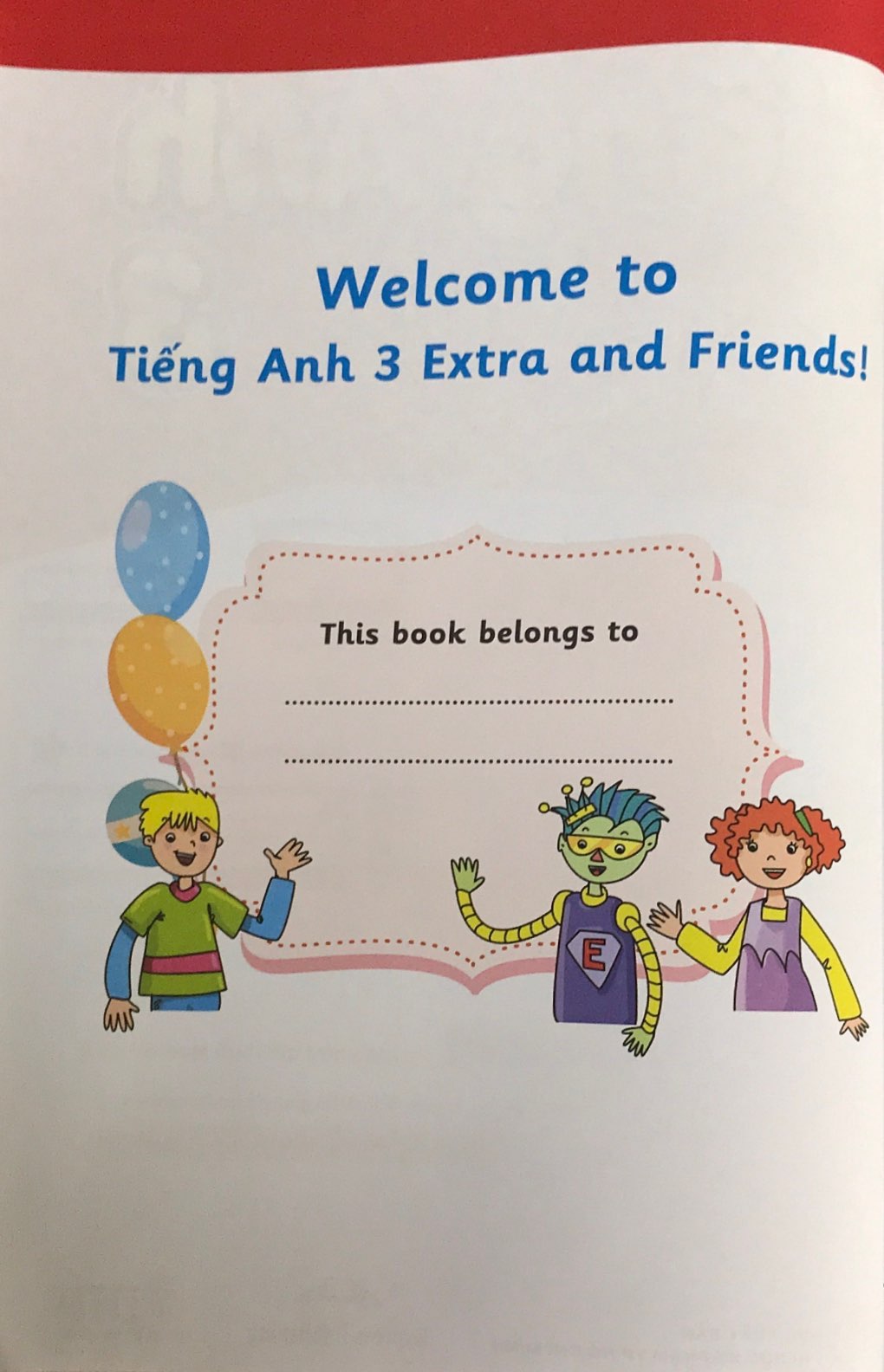 Bài Tập Tiếng Anh Lớp 3 Extra And Friends Activity Book (Workbook)