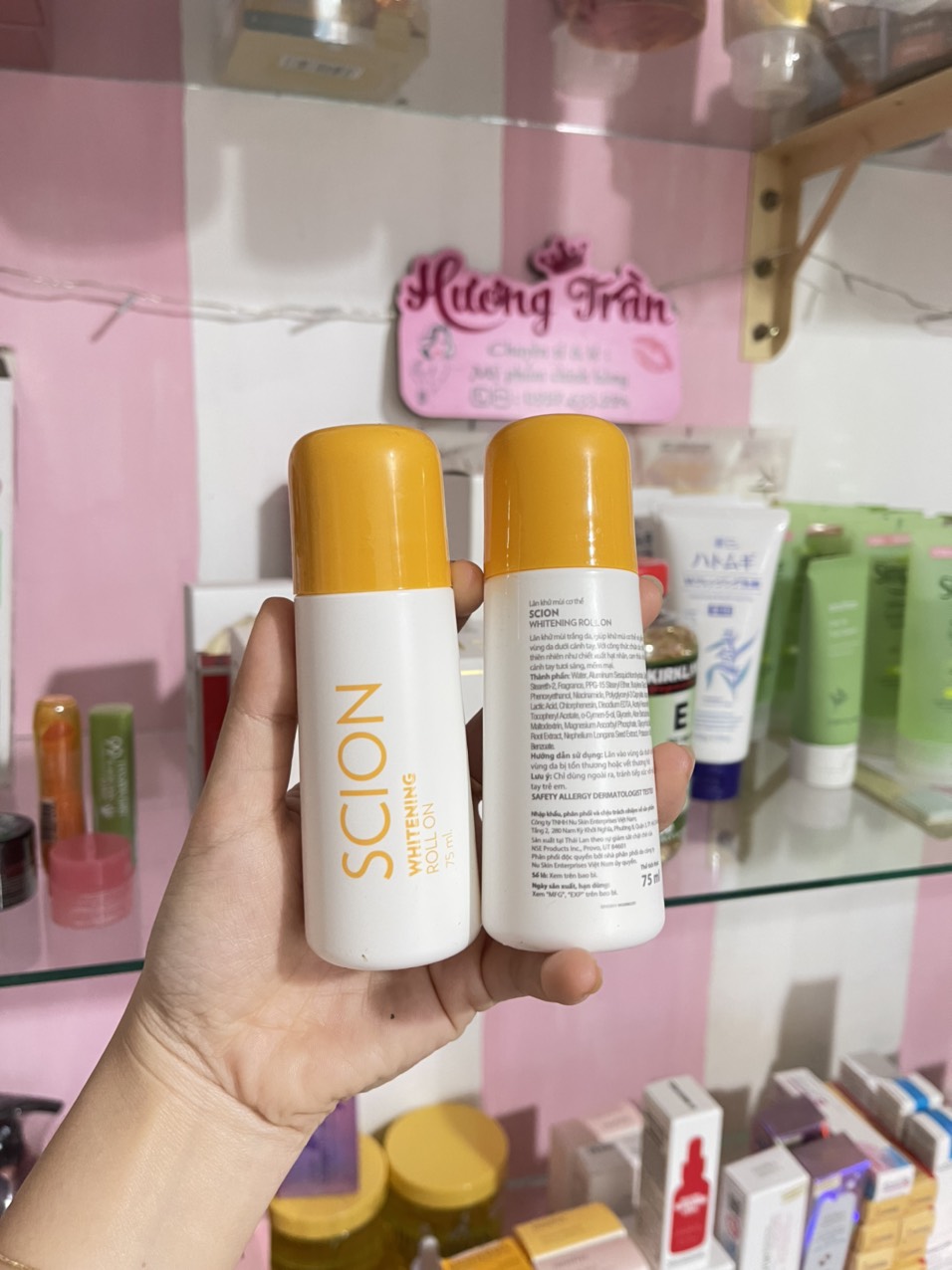 Lăn khử mùi Scion NUSKIN MỸ[Chính Hãng]