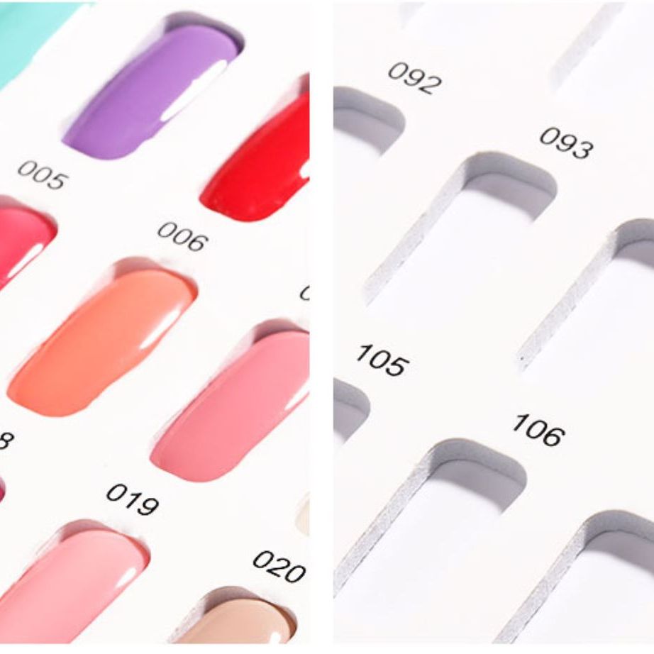 [HCM]Bảng sổ gắn móng mẫu nail 120 ô