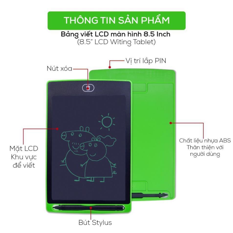 Đồ chơi bảng vẽ điện tử tự xoá cho bé
