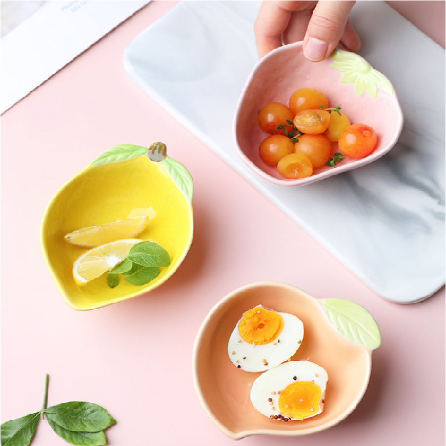 Bát ăn dặm gốm sứ cao cấp hình quả