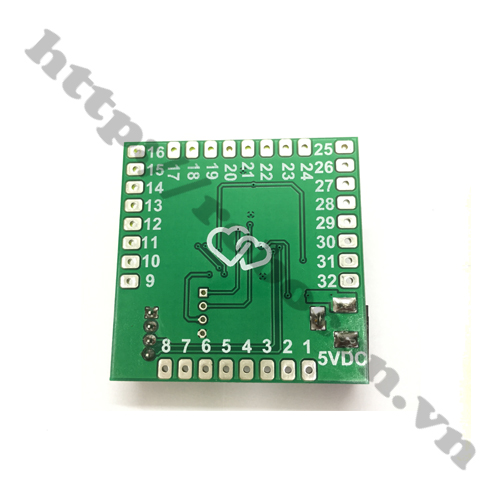 MODULE MẠCH LED TRÁI TIM MỞ RỘNG ROBOCON