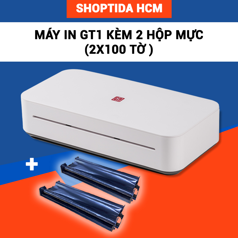 Máy in HPRT GT1 nhỏ gọn thông minh kết nối wifi dành cho học sinh sinh viên
