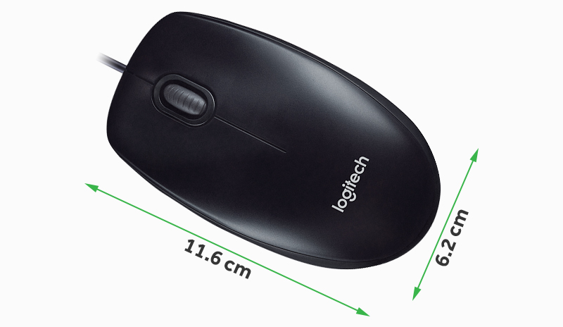 Chuột quang Logitech M100R (Đen)