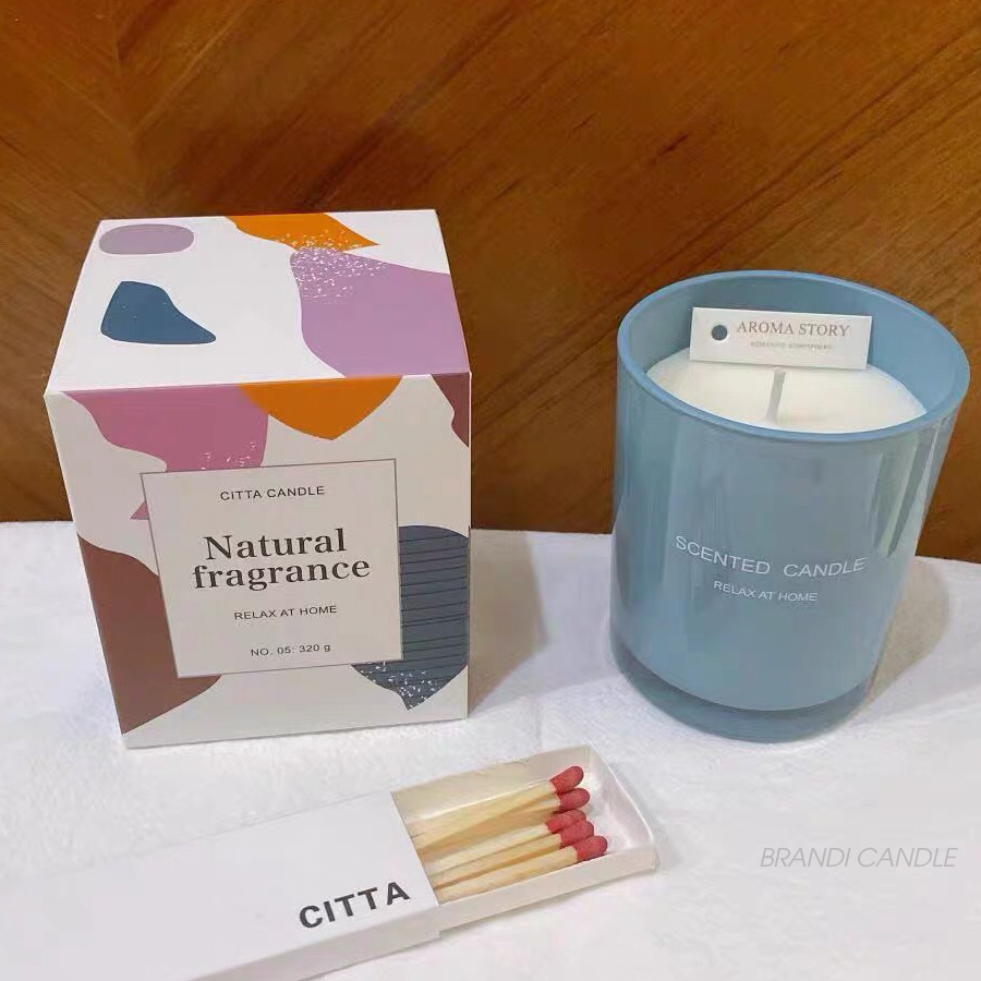 Nến Thơm Handmade Citta Relax At Home Hũ 4 Màu