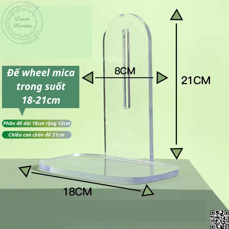 Wheel candy Yee 20-26cm cao cấp cho hamster
