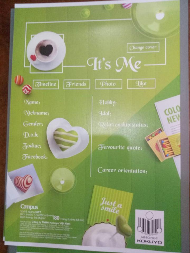 10 Vở kẻ ngang Campus 80 trang