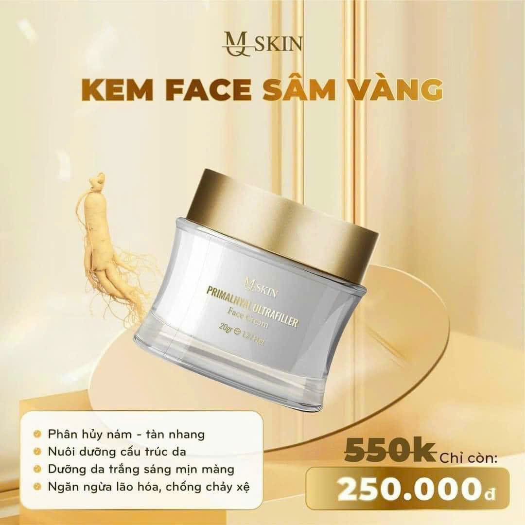Combo Sâm Vàng Mq skin,Chính Hãng