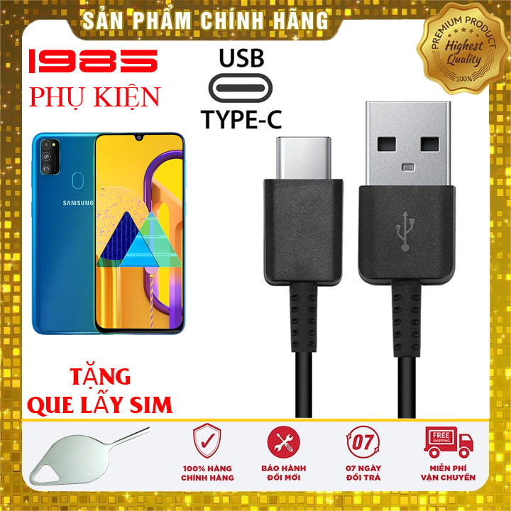 Cáp sạc nhanh samsung m30 m30s chính hãng