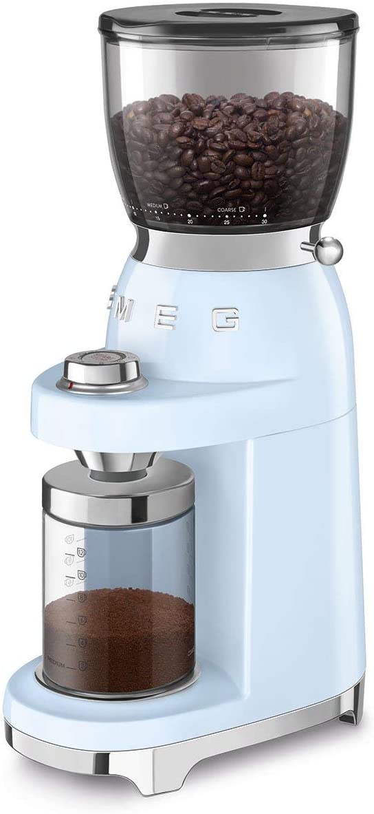 [Trả góp 0%][Hàng nội địa Đức] MÁY XAY HẠT CAFE CAO CẤP SMEG (đen đỏ)