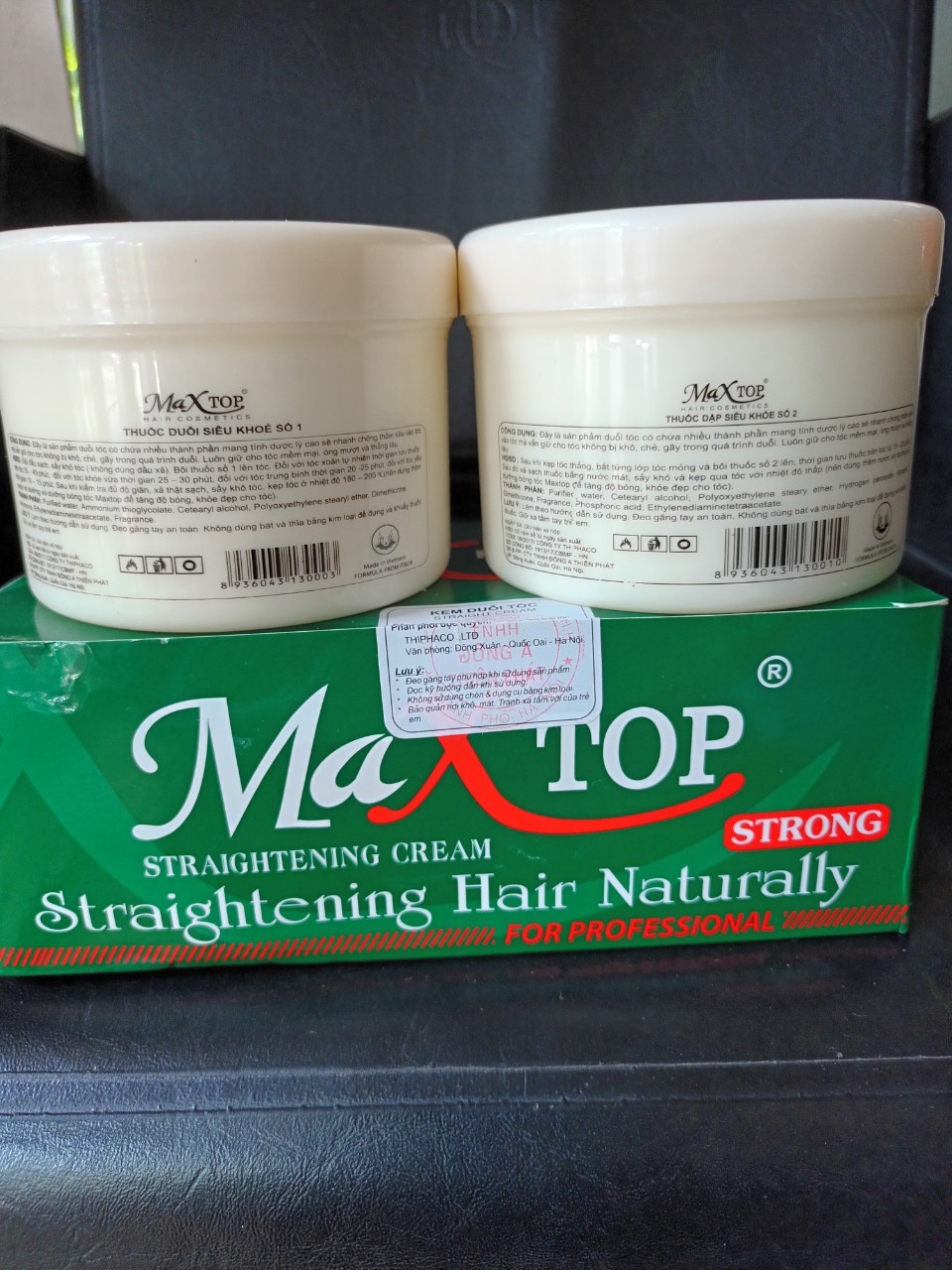 Thuốc Ép Duỗi Siêu Khoẻ Maxtop 500ml x2