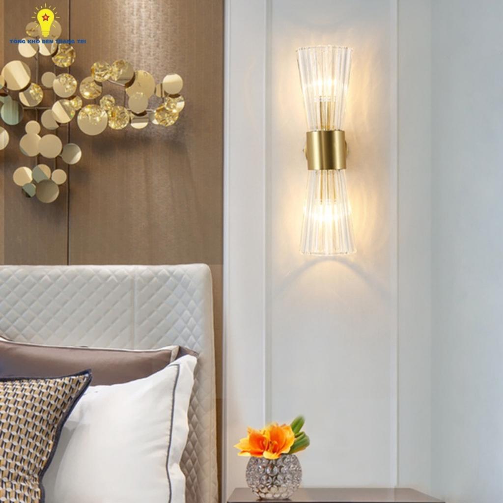 Đèn Tường Decor Pha Lê Chất Liệu Hợp Kim, Pha Lê B2579